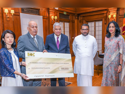 Another $590,000 Received by the “Children of Gaza Fund” Officially Handed Over to the Palestinian Government