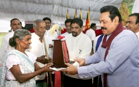President Presides at 'Haritha Udana' Farmer's Convention