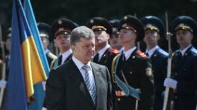 Poroshenko sworn in as Ukraine's president