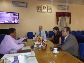 Canadian officials meet Jaffna District Secretary