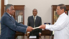 Jusitice Lalith Udaya Jayasuriya sworn in as Appeal Court Judge