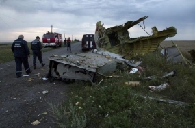 Narendra Modi's flight was close behind  MH 17