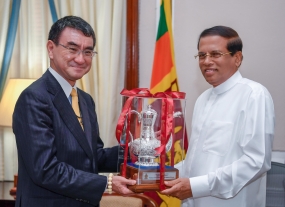 Japan FM assures fullest support to Sri Lanka